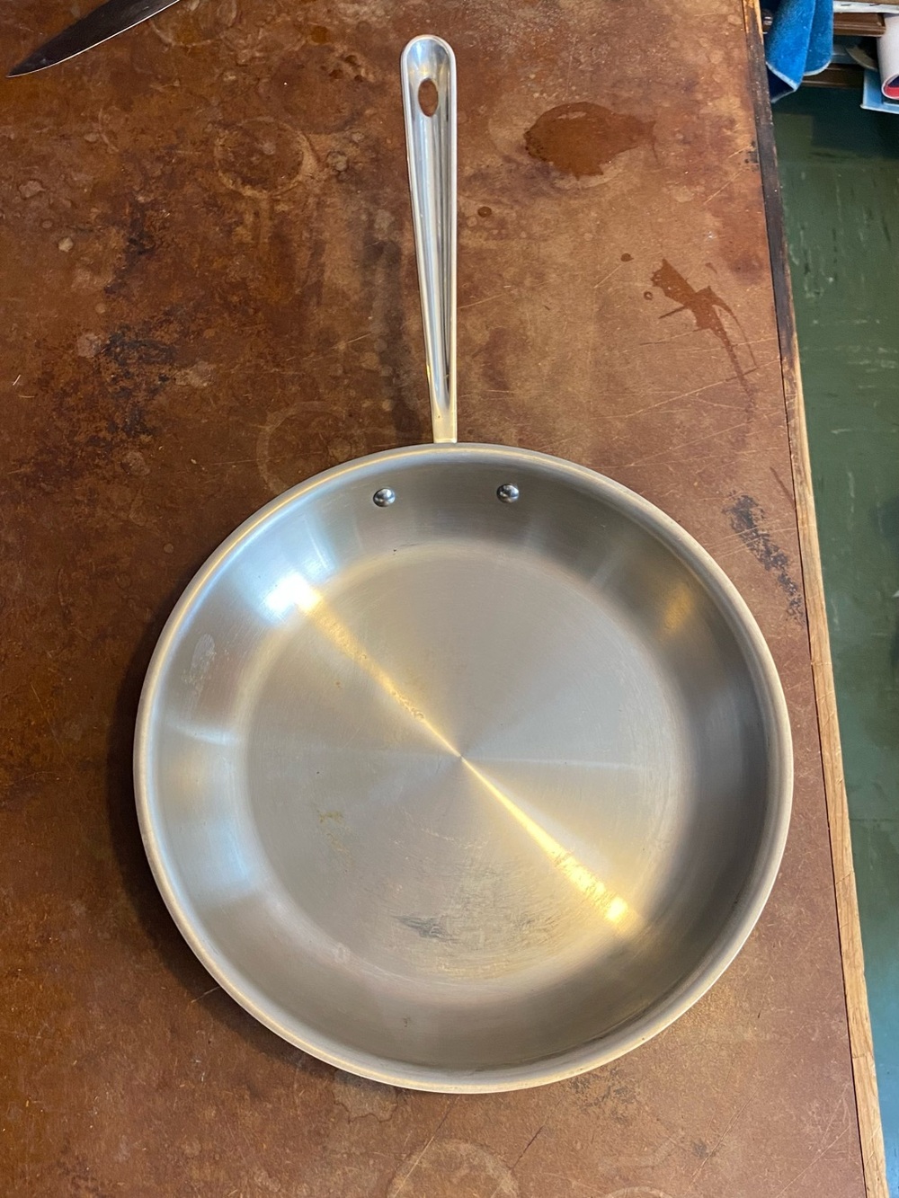 All Clad 8” Stainless Steel Pan